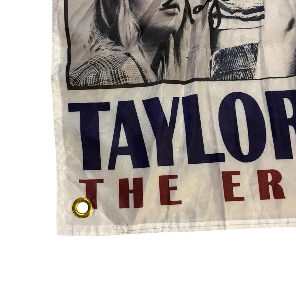 Taylor Swift‎ Eras Tour Wall Art Tapestry Printed Signature